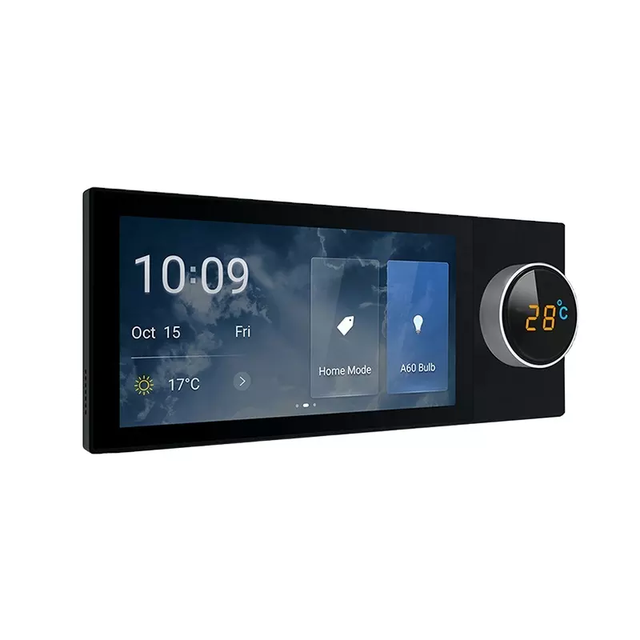For Smart Home Control System APP Remote Control Multi-function Touch Screen Zigbee Hub Gateway Ble In-wall Central Switch