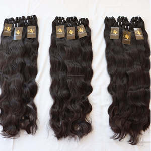 Mechones de cabello humano peruano virgen con Frontal, pelo Natural de visón virgen indio ondulado, 10A - Product Image 3