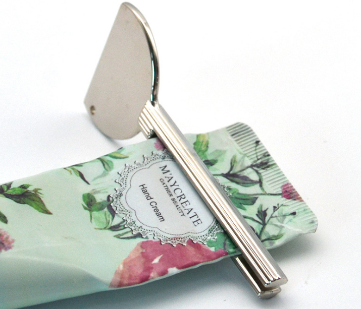 Laser Logo Easy Use Lotion Tube Squeezer key for Hair Salon Extruding Clamp