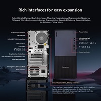 Ordinateur de bureau Lenovo ThinkCentre Neo P900C 14e génération I5-14400F, 16 Go de RAM, 512 Go de SSD, RTX5060 8 Go pour le bureau, la maison, les jeux et l'apprentissage