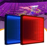 Yifa 3d Infinity Mirror Vidéo Lumière Led Piste de Danse Éclairage de la Scène de Plancher de Danse Carrelage de Mariage Extérieur 3d Led Plancher de Danse
