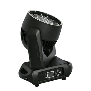 Светодиодный прожектор 4-в-1 с регулируемым фокусом, 19 режимов, для создания атмосферы, IP65, для свадеб, баров, выступлений, сценического освещения, RGB - Product Image 2