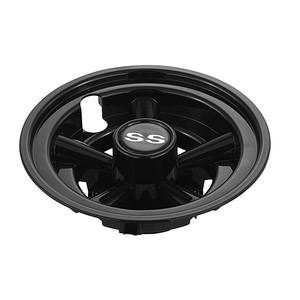 Los <span class=keywords><strong>tapacubos</strong></span> SS del carrito de <span class=keywords><strong>golf</strong></span> son adecuados para EZGO Club Car YMH 8 pulgadas Chrome Black - Product Image 4