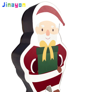 Jinayon Boîte-Cadeau En Papier Personnalisé Avec Père Noël En Forme De Boîtes À Bonbons Pour <span class=keywords><strong>Le</strong></span> Cadeau De Noël - Product Image 1