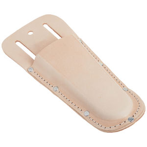 Étui pour outils de jardinage artisanal, pochette en cuir personnalisée faite à la main avec deux poches, boucle de ceinture pour sécateurs et outils de plein air - Product Image 3