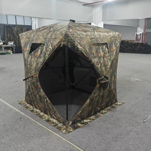 270 °   Tente de chasse transparente en tissu Oxford, abri de <span class=keywords><strong>camping</strong></span> imperméable, tente camouflage pop-up pour la chasse au dinde, au cerf et au loup - Product Image 1