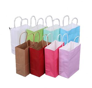 Sac en papier de Noël avec poignée imprimée - Product Image 2