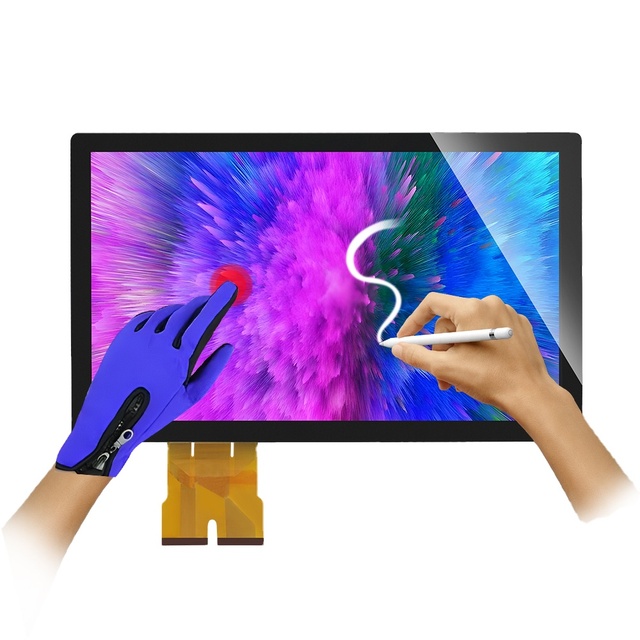13.3 Inch IPS 1080P Touch Screen Panel LCD Module with Stylus Pcap Usb Multi Touch IP65 Capacitive Touchscreen Display Module