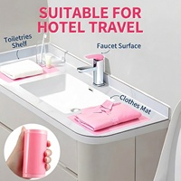 Cubierta Desechable para Asiento de Inodoro, Película Sanitaria Azul para Hotel y Viajes, Impermeable, Protectora, Aislante Contra la Suciedad y la Contaminación