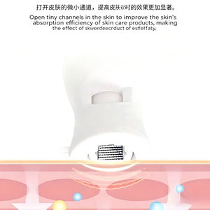 Pièce de rechange pour appareil d'introduction de <span class=keywords><strong>collagène</strong></span> microcristallin V50 : Tube en cristal haute performance et capuchon pour salon de beauté - Product Image 4