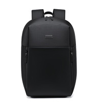Nouveau sac à dos pour ordinateur portable de 16 pouces pour hommes, imperméable, minimaliste, en polyester, grande capacité, pour les trajets quotidiens, OEM