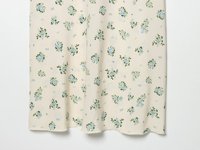 Robe midi chic et décontractée pour femme, nouvelle collection été 2026, imprimée, à volants, style rétro, sans manches