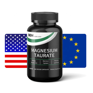 Capsules de Taurate de Magnésium Multi-Marchés Conformes aux Normes US/EU |   Étiquettes multilingues et documents d'importation pour les clients soumis à une conformité stricte - Product Image 1