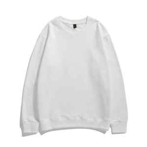 Sweatshirts surdimensionnés en coton 100% de qualité supérieure pour hommes en vrac pulls neutres unis personnalisés - Product Image 1