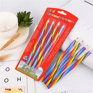 Children's Four-Color Wood Lead <b>Pencil</b> Mixed Grayscale for Graffiti Drawing Colored <b>Pencils</b> - Product Image 1
