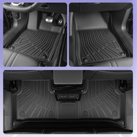 2019-2023 Renault Captur LL Tapis de sol de voiture en caoutchouc tous temps Matériau TPE avec style design Cyberpunk incluant l'accès au coffre