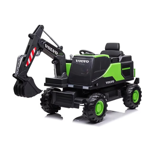 Berlisensi VOLVO penggali anak-anak naik mobil dengan elektronik 12V mobil listrik anak-anak truk pengendali jarak jauh untuk anak-anak - Product Image 2
