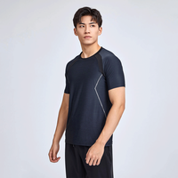 Produk Baru Terlaris Pakaian Pria Custom Cetak 2023 Kaos Kasual Polos Setelan Lari Kaos