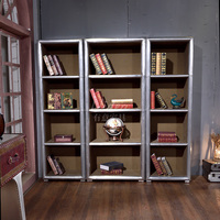 Bibliothèque de style industriel antique moderne, bureau d'aviateur, mobilier d'aviation de luxe pour la maison, l'hôtel, polyvalent pour le salon