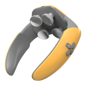 Masajeador de cuello para niños G Duck, amarillo y blanco, recargable por USB, para alivio del cuello en casa, masaje de 15 minutos - Product Image 4