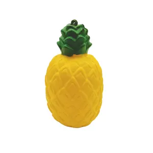Bulk Packing Fruit Squishy Toys soft mochi pineapple shape slow rising squeeze toys fruit squishy toys set giant