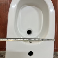 Ensemble de pulvérisateur de bidet pour WC moderne pour la maison Bidet de toilette pour femmes pour l'hôtel Design de salle de bain en céramique