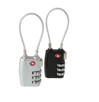 Serrure à combinaison TSA 3 chiffres de haute qualité TSA-719 en alliage de zinc durable pour bagages, sacs et casiers de rangement