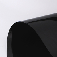 Vente en gros de feuilles de plastique PVC de haute qualité, couleur noire, feuilles de PVC rigides pour l'impression et l'emballage