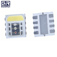 Perles LED RVBW 5054RGBW à montage en surface, quatre-en-un, pleine couleur, pour éclairage de scène, divertissement et aménagement paysager, avec PCB