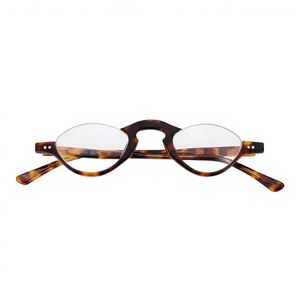 2025 Großhandel Fabrik Halbrahmen Anti-Blaulicht <span class=keywords><strong>IVision</strong></span> T-687 PC-Gläser Transparent +100 Unisex Luxus Hochwertige Lesebrille - Product Image 4