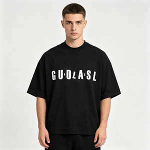 Fabricants de vêtements, t-shirts en coton lourd personnalisés, t-shirts oversize, t-shirts courts, t-shirts vintage avec impression graphique, impression DTG, vente en gros - Product Image 2