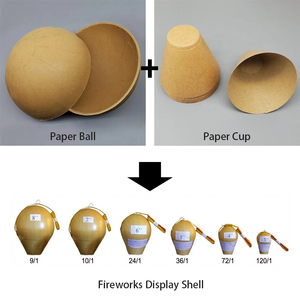 2 "3" <span class=keywords><strong>4</strong></span> "5" 6 "7" 8 "9" 10 "12" 14 "hiển thị chất liệu vỏ Bán Cầu Giấy bóng tròn Cốc giấy cho pháo hoa pháo hoa - Product Image 5