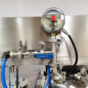 Sàn đứng cho chất lỏng xà phòng mỡ kem làm cho máy hút chân không cao cắt homogenizer trộn mỹ phẩm Thiết bị sản xuất - Product Image 6