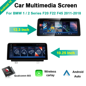 Navigatore GPS per <span class=keywords><strong>BMW</strong></span> Serie 1 2 F20 F21 F22 F23 F45, Autoradio Multimediale Android 15 con Lettore DVD, Carplay e Monitor Stereo - Product Image 1