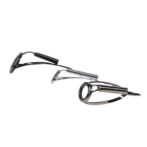 Blanco de plata No daño a línea de pesca aparejos de pesca rod guías anillo utilizado para flujo de polo - Product Image 1