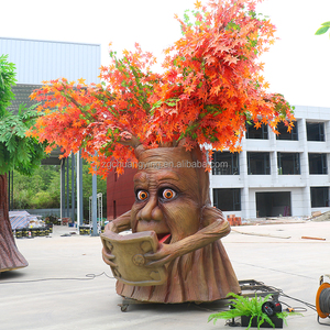 Parc à thème Arbres Artificiels Enfant Attraction Drôle Lifesize Talking Tree Robot - Product Image 2