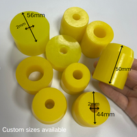 Manchon en PU de qualité industrielle robuste, colonne tampon en caoutchouc, entretoise à ressort en uréthane, amortisseur anti-vibration, douille en PU