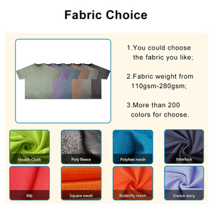 Camiseta Oversize Corta de Algodón y Poliéster de Alto Gramaje (280 g/m²) para Hombre, Estilo Urbano, Ecológica, de Secado Rápido, Transpirable y con Efecto Desgastado por el Sol - Product Image 4