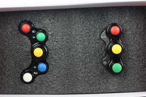 Piezas de accesorios de motocicleta CNC, interruptor de botón de encendido y apagado de manillar de versión urbana para <span class=keywords><strong>Kawasaki</strong></span> Ninja400 <span class=keywords><strong>Z400</strong></span> <span class=keywords><strong>2018</strong></span> 2021, de alta calidad - Product Image 4