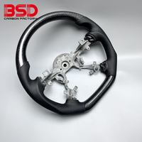 Volant sport en fibre de carbone et cuir BSD pour Mitsubishi Pajero IV/V97/V93 Montero (2006-2021)