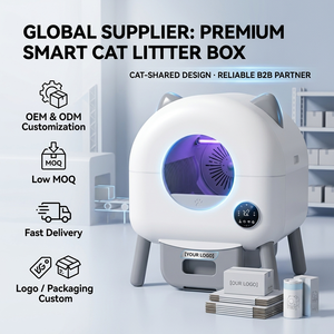 Kotak Pasir Kucing Otomatis OEM dengan Pembersihan Sendiri, Dikendalikan Aplikasi Pintar, Bebas Bau, Kapasitas Besar, Pemasok Grosir - Product Image 6