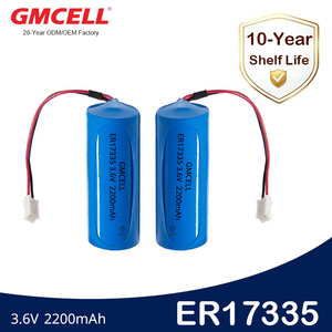 แบตเตอรี่ LiSOCl2 รุ่น ER17335 พร้อมขั้วต่อสายไฟ 3.6V 2200mAh สำหรับมิเตอร์อัจฉริยะ NB-IOT - Product Image 1