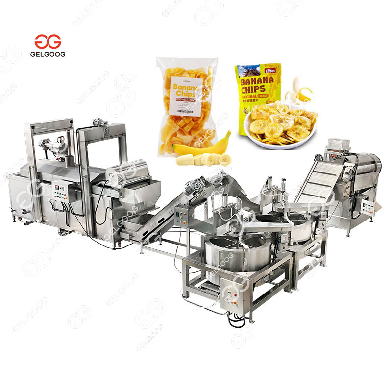 Industrial Plantain Banana Ships Complete Line