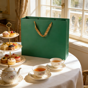 Bolsas de Papel de Lujo Impresas Personalizadas para Ropa y Calzado, Bolsas de Regalo Ecológicas Reciclables Premium - Product Image 4