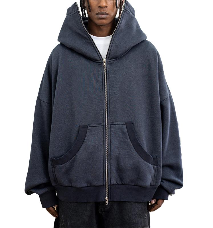 STONE ｜HOODIES/ZIP-UPS (536B6 Cotton Tape Hodded YALI Street Wear Hoodie Ninja Custom Cotton Men Oversized