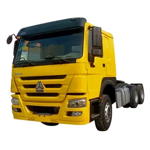 Trattore cinese di seconda mano personalizzato Howo camion trattore con rimorchio trattore camion