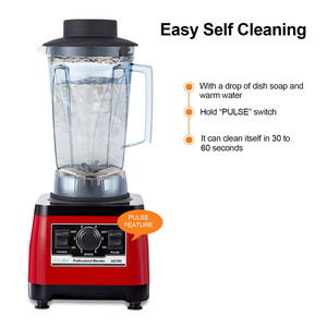 Licuadora Centrífuga Eléctrica de 3L, Procesador de Alimentos, Triturador de Hielo, Cuchillas de Acero Inoxidable, para Smoothies, Venta al Por Mayor de Fábrica - Product Image 3