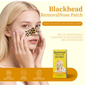 Private Label OEM Blackhead Removal Nose Patch Deep Cleansing Pore <b>Strips</b> for Excess Oil Dirt Removal 5 PCS Bulk Wholesale - Product Image 2