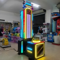 Arcade Marteau Jeu Test de force Jeu de sport à jetons Machine de boxe Rachat de billets