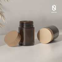 Bouteille en plastique PET de qualité alimentaire de la marque DINGNA pour gélules molles, compléments alimentaires, médicaments solides, impression sérigraphique personnalisée